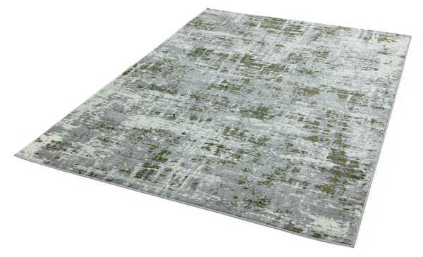 Timzo Moderní kusový koberec Orion OR08 šedý / zelený Rozměr: 80x150 cm