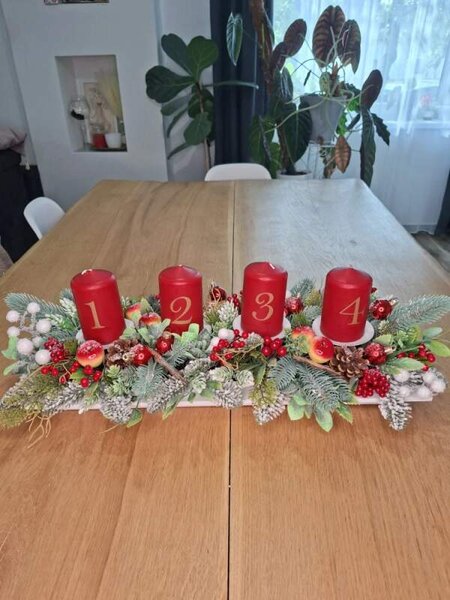 Adventní svícen - 50 cm