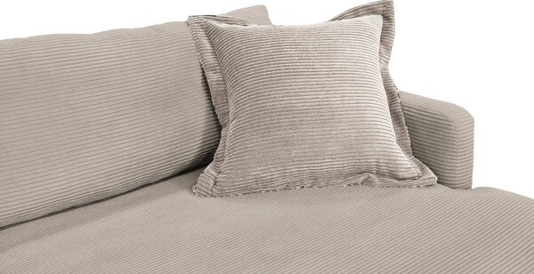 ROHOVÁ SEDAČKA, textil, světle hnědá P & B - Sedací soupravy, Online Only