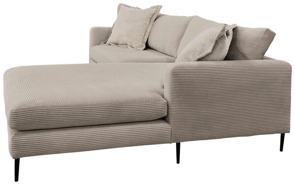 ROHOVÁ SEDAČKA, textil, světle hnědá P & B - Sedací soupravy, Online Only