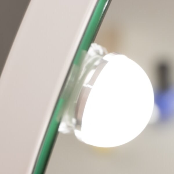 Brilagi - LED Stmívatelné make-up zrcadlo HOLLYWOOD LED/12W/230V 3000/4000/6500K