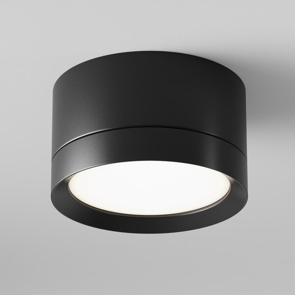 Maytoni Stropní svítidlo HOOP, 15W, v. 5 cm, 1xGX53 Barva: Černá