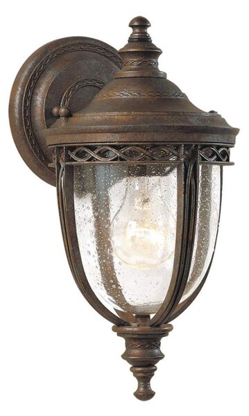 Feiss FE-EB2-S-BRB-Venkovní nástěnné svítidlo ENGLISH BRIDLE 1xE27/60W/230V IP44