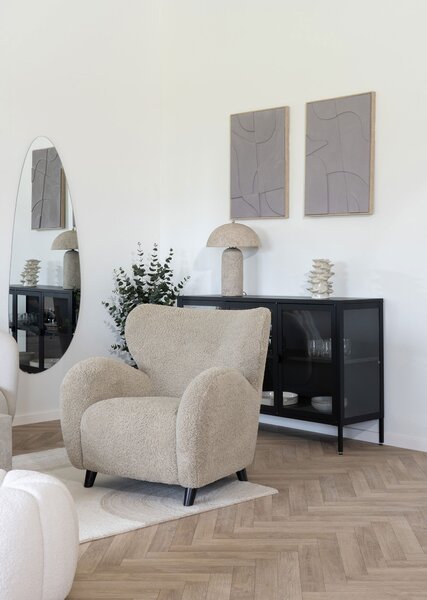 Vitrína Bisalia 11 (černá). Akce -20%