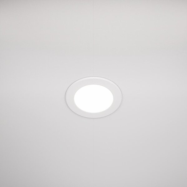 Maytoni Vestavné LED svítidlo STOCKTON, 7W, ⌀ 9,7 cm, IP44, 3000K-6000K