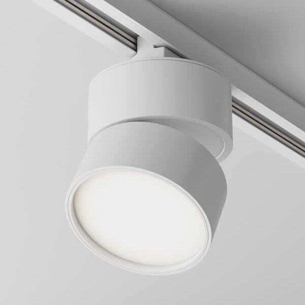 Maytoni Reflektorové LED svítidlo ONDA 12W pro 1F systém UNITY, v. 80 mm, 3000K nestmívatelné Barva: Bílá