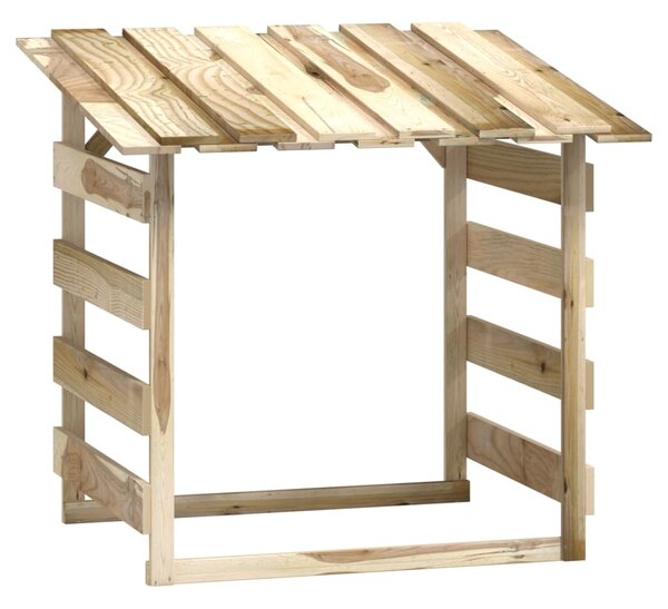 Pergoly se střechou 6 ks 100x90x100 cm impregnovaná borovice