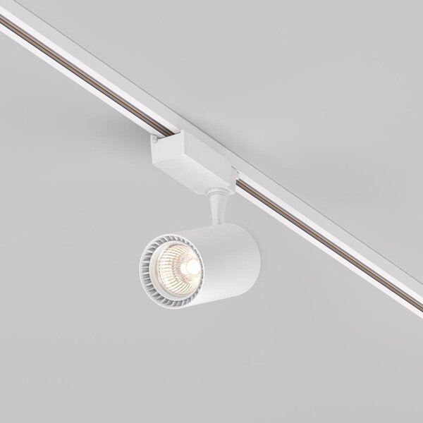 Maytoni Reflektorové LED svítidlo VUORO bílé 15W pro 1F systém UNITY, v. 16,5 cm, 3000K nestmívatelné