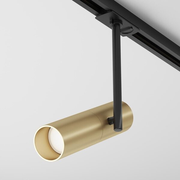 Maytoni Reflektorové svítidlo ELTI 1xGU10 pro 1F systém UNITY, v. 20,3 cm, zlaté