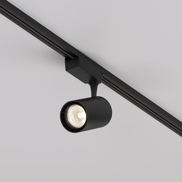 Maytoni Reflektorové LED svítidlo VUORO černé 15W pro 1F systém UNITY, v. 16,5 cm, 3000K nestmívatelné