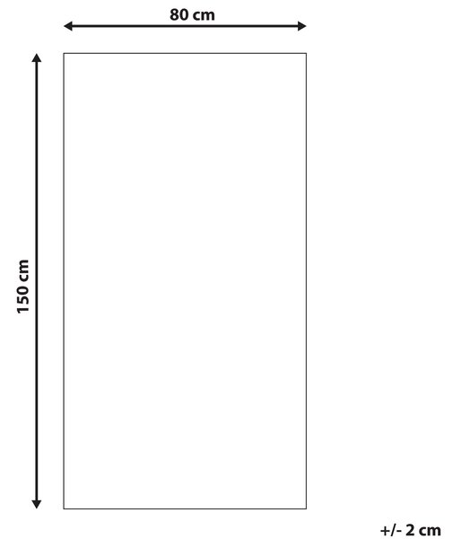 Koberec UMURLU Pestrá 80 x 150 cm Vlna