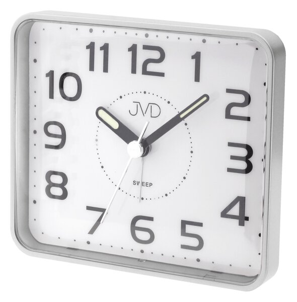 JVD Netikajcí tichý přehledný budík JVD SRP882.3