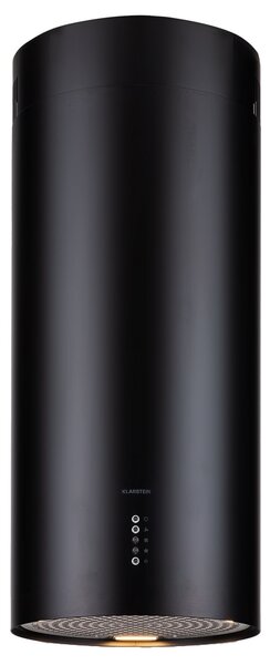 Klarstein Bolea, digestoř, 38 cm, ostrůvková, 600 m³/h, LED, filtry s aktivním uhlím, nerezová ocel