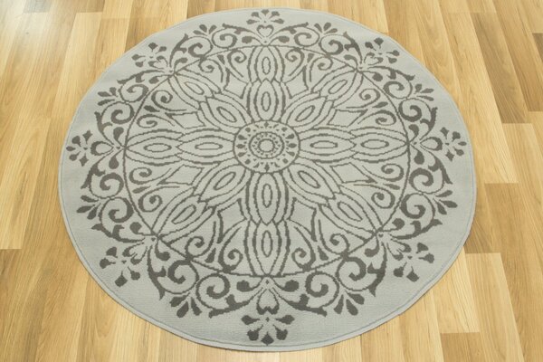Balta Kulatý koberec Luna 503788/89944 šedý Rozměr: průměr 120 cm