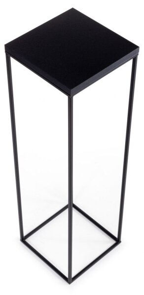 Stojan na květiny BASICLOFT 80x24 černá