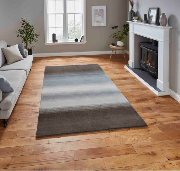 Šedý vlněný koberec 230x150 cm Elements - Think Rugs