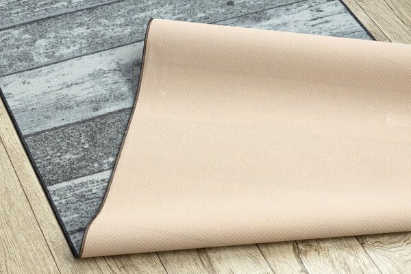 Balta Běhoun pogumovaný DESKY Dřevo šedý Šíře: 57 cm