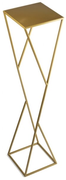 Stojan na květiny LOFT 100x23,5 cm zlatá