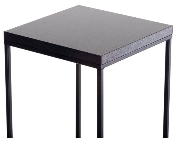 Stojan na květiny BASICLOFT 60x24 černá