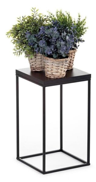 Stojan na květiny BASICLOFT 40x24 černá