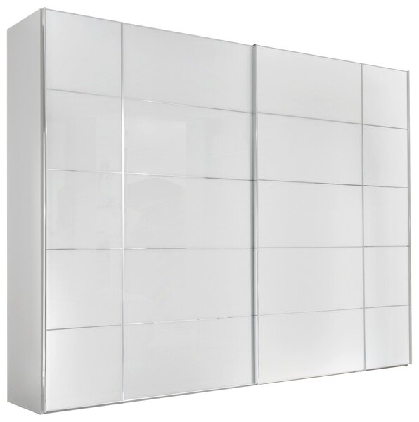 SKŘÍŇ S POSOUVACÍMI DVEŘMI, bílá, 298/240/68 cm Dieter Knoll - Šatní skříně