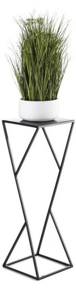 Stojan na květiny LOFT 70x23,5 cm černá