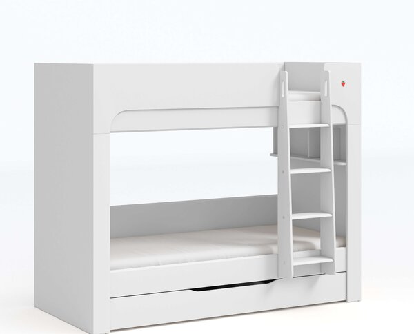 Čilek Patrová postel 90x200 cm Varia White