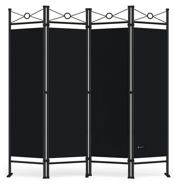 Casaria Paravan LUCCA, 163x180cm, černá