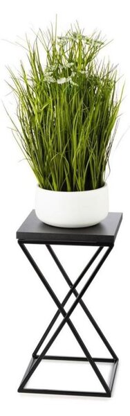 Stojan na květiny LOFT 40x24 cm černá