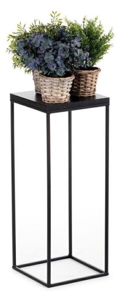 Stojan na květiny BASICLOFT 60x24 černá