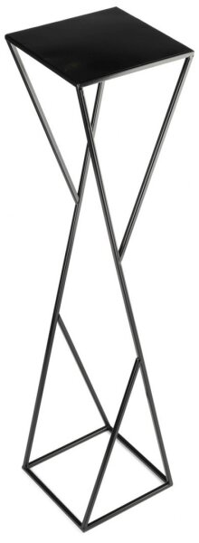 Stojan na květiny LOFT 100x23,5 cm černá