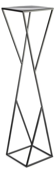 Stojan na květiny LOFT 100x23,5 cm černá