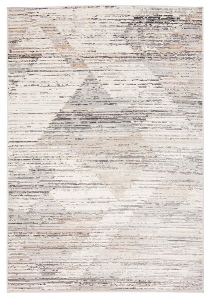 Makro Abra Moderní kusový koberec PORTLAND G501A bílý béžový šedý Rozměr: 80x150 cm