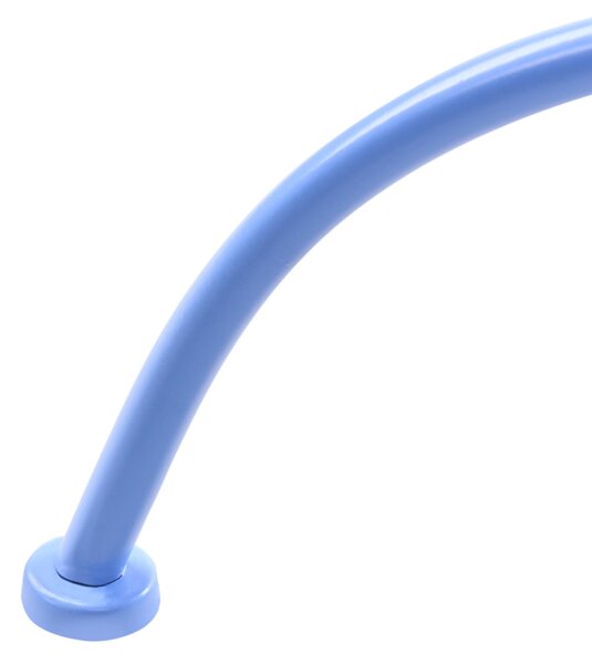Bistro stolek ALBINIA 70 cm 70 cm Kov Modrá
