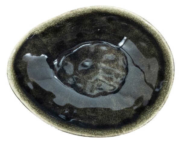 By-Boo Černá kameninová miska Daze 21,2 x 16,7 cm