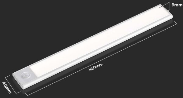 LED Podlinkové svítidlo se senzorem LED/2W/5V 4000K 2200 mAh