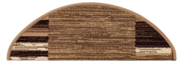 Kobercový ráj Kobercový nášlap Adagio 04 béžový Rozměr: 80 cm x 24 cm + 3 cm (zahnutí)