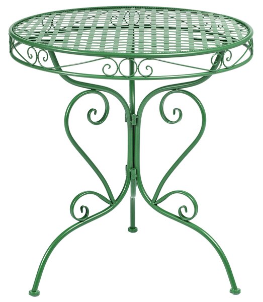 Bistro stolek ALBINIA 70 cm 70 cm Kov Zelená
