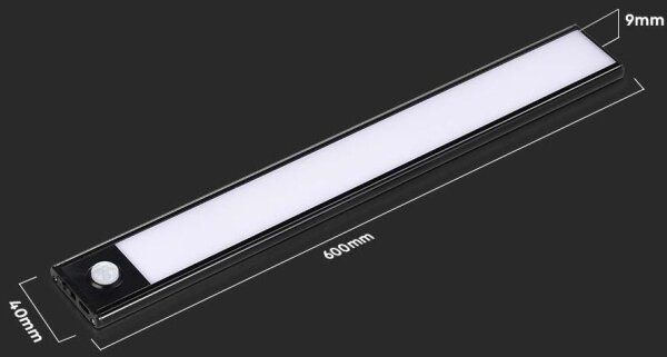 LED Podlinkové svítidlo se senzorem LED/2,5W/5V 3000K