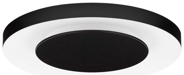 Černobílé kovové stropní LED světlo Nova Luce Pada 60 cm