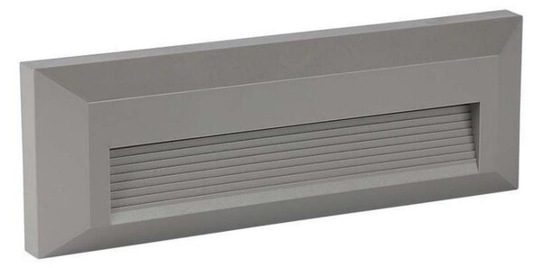 LED Venkovní schodišťové svítidlo LED/3W/230V IP65 3000K šedá