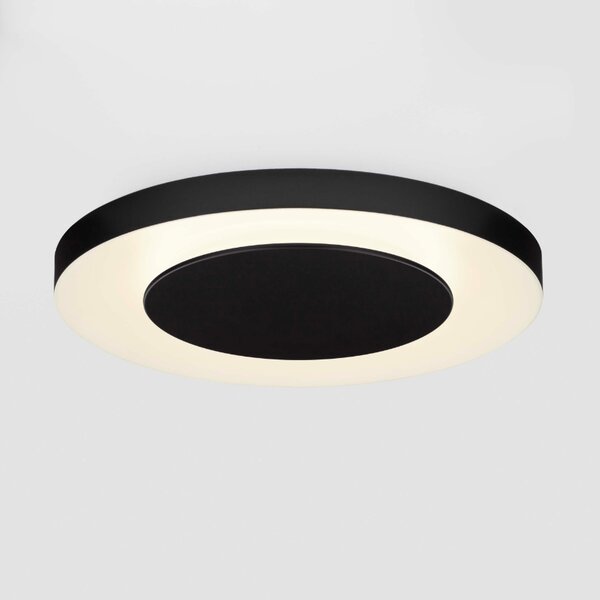 Černobílé kovové stropní LED světlo Nova Luce Pada 60 cm