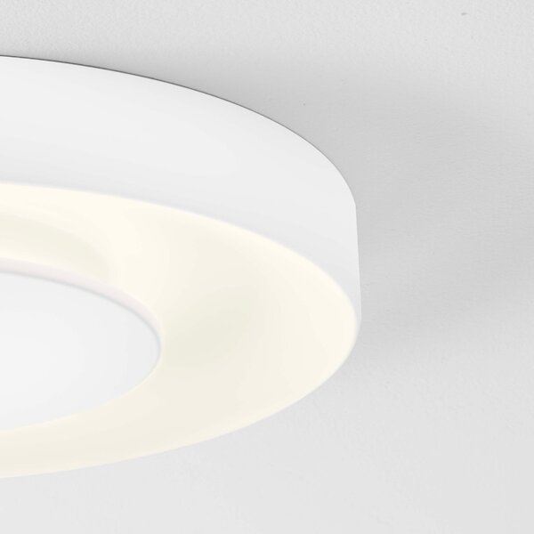 Bílé kovové stropní LED světlo Nova Luce Pada 40 cm