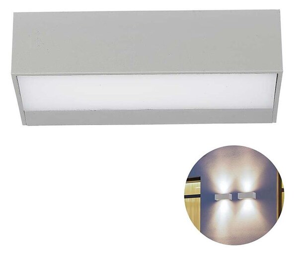 LED Venkovní nástěnné svítidlo LED/9W/230V 6400K IP65