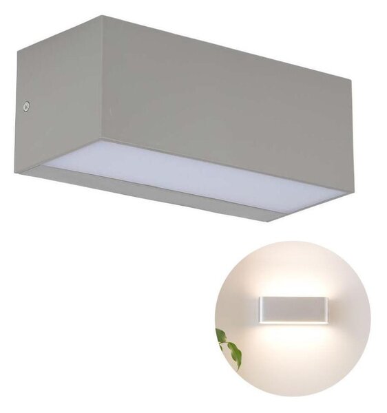 LED Venkovní nástěnné svítidlo LED/12W/230V 4000K IP65