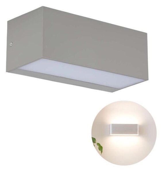 LED Venkovní nástěnné svítidlo LED/12W/230V 6400K IP65