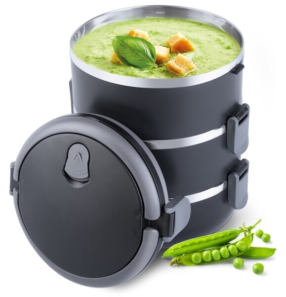 Lamart - Termojídlonosič 1,8 l černá