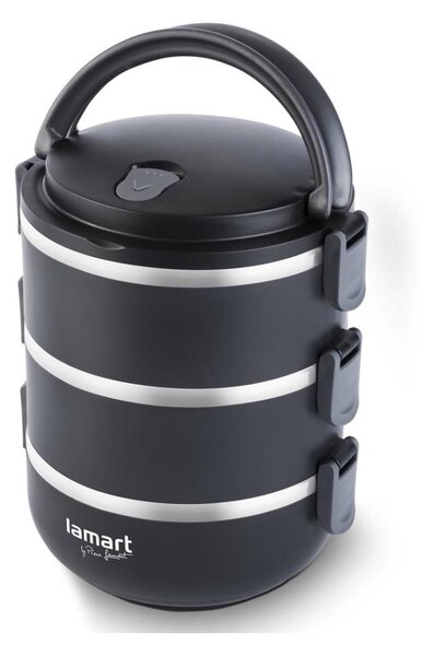 Lamart - Termojídlonosič 1,8 l černá