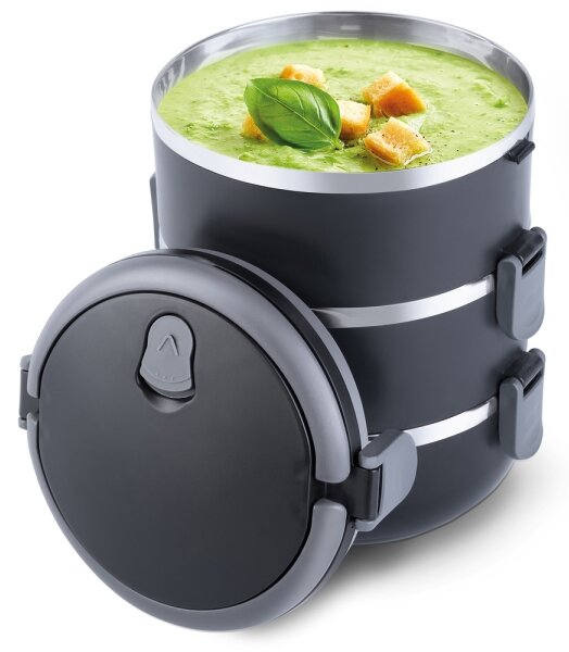 Lamart - Termojídlonosič 1,8 l černá