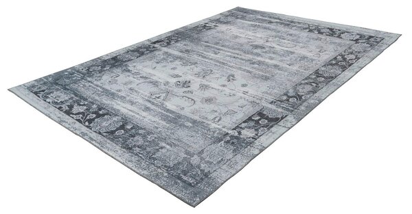 KOBEREC TKANÝ NA PLOCHO, 120/180 cm modrá, šedá Kayoom - Online Only koberce & rohožky, Online Only